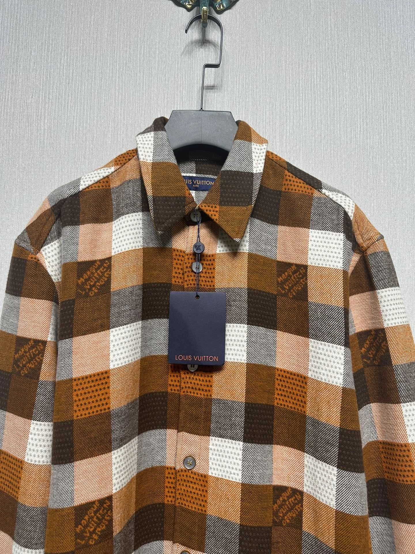 wg.luxury-- 8V flannel oversized item:D-F442K0913